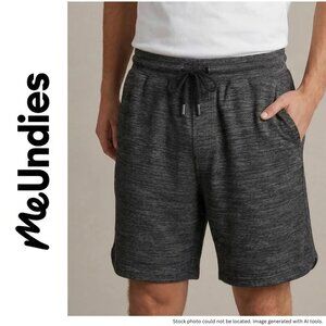 MeUndies Men’s Medium Heather Gray Lounge Shorts Pockets Casual